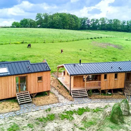 Les Champetres - Le Domaine Des Trois Tilleuls Hytte Villers-la-Ville